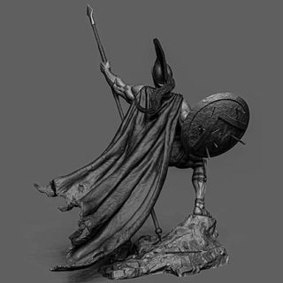 Figura Leónidas Guerrero Espartano