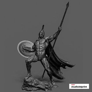 Figura Leónidas Guerrero Espartano