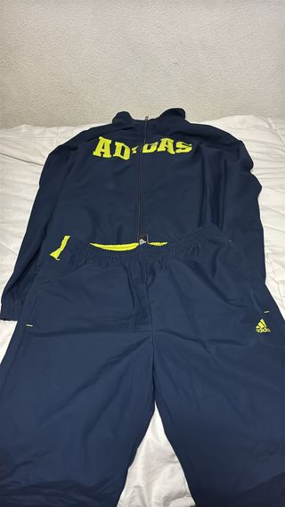 Conjunto Chándal Adidas Azul y Amarillo