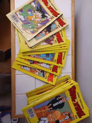 Dragon Ball serie amarilla del número 1 a 86