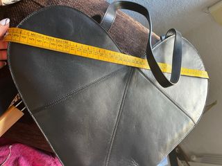 Bolso Corazón Desigual Negro piel