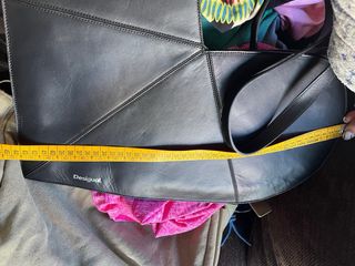 Bolso Corazón Desigual Negro piel