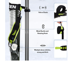 Cinghie Porta Sci e Scarponi HIKEEN 2 pezzi