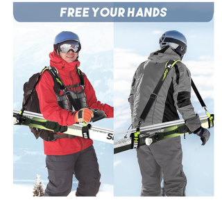 Cinghie Porta Sci e Scarponi HIKEEN 2 pezzi