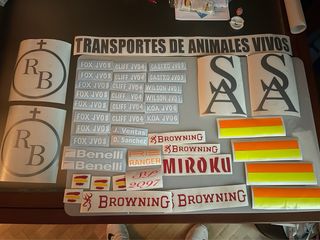 Pegatinas  para escopeta