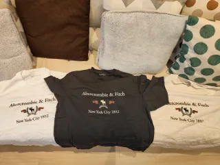 Lote 3 Camisetas Abercrombie & Fitch