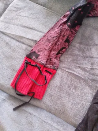 Lote Vestido Desigual Azul Multicolor