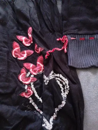 Lote Vestido Desigual Azul Multicolor