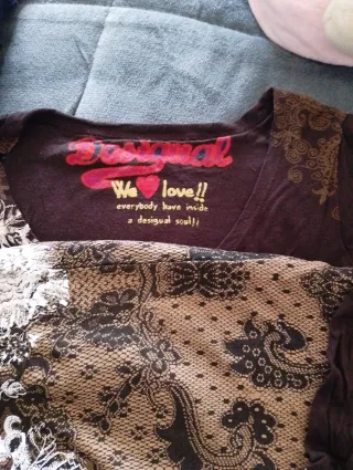 Lote Vestido Desigual Azul Multicolor