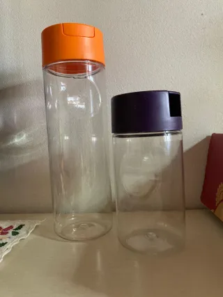 Set Olio e Aceto Tupperware Arancio/Viola