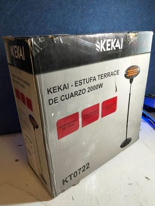 Estufa de cuarzo exterior Kekai Terrace 2000W altura ajustable 150-210 cm