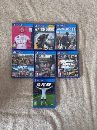 PS4 Slim 500GB Negra + 2 mandos + 7 Juegos
