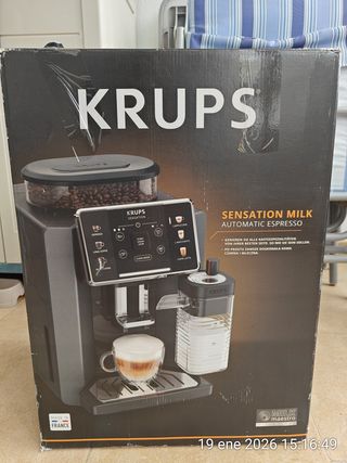 Krups Sensation Milk Cafetera super automática