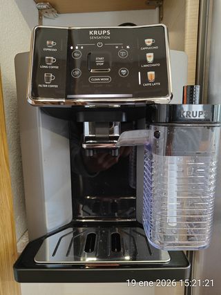 Krups Sensation Milk Cafetera super automática