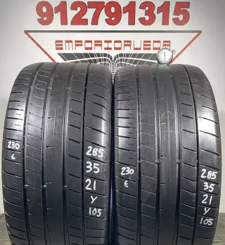 285 35 21 Y DUNLOP RUEDA AL 90% VIDA UTIL