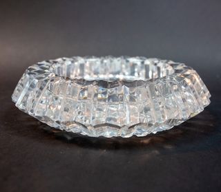 Posacenere in cristallo di Boemia