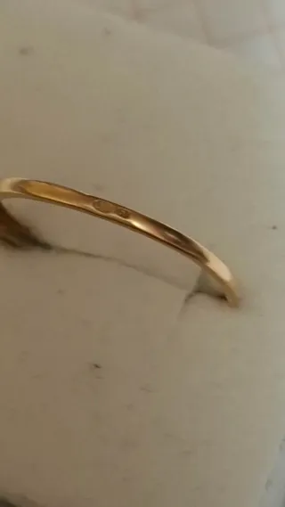 Anillo Oro 18kt Diamante