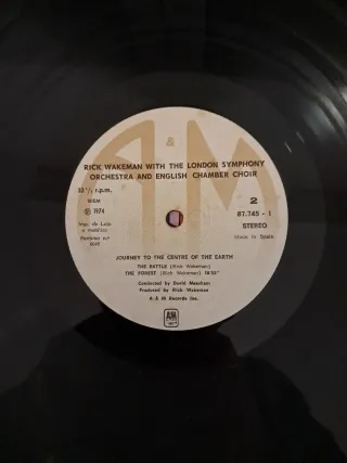 Vinilo Rick Wakeman Journey to the Centre of the E