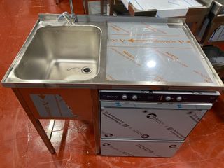 Fregadero industrial de gran capacidad