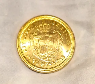 Moneda Alfonso XIII 1892