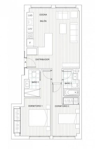 Piso en alquiler en Quintana en Madrid