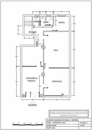 Local comercial en alquiler en San Isidro en Madrid