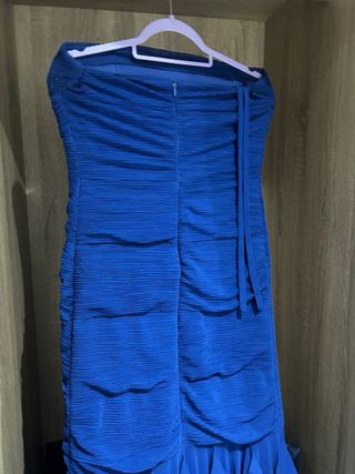 Vestido de fiesta azul noche