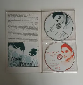 Naty Mistral en el arte Doble CD
