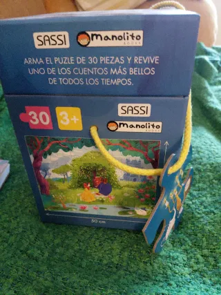 Puzzle Sassi La Bella y la Bestia 30 piezas