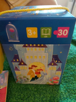 Puzzle Sassi La Bella y la Bestia 30 piezas