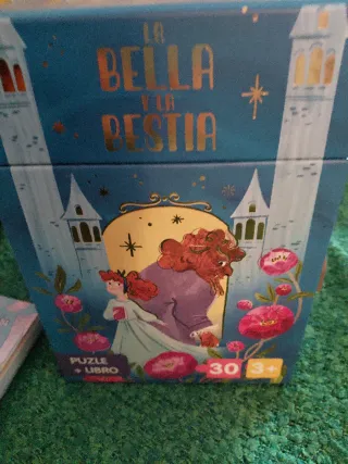 Puzzle Sassi La Bella y la Bestia 30 piezas