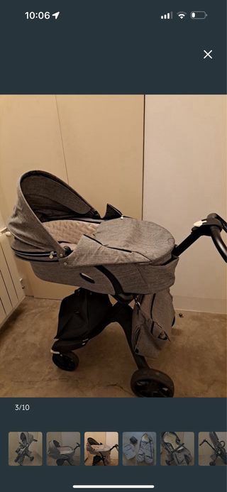 Cochecito Bebé Stokke Xplory Gris