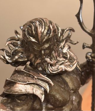 Poseidón Resina Pintado a Mano