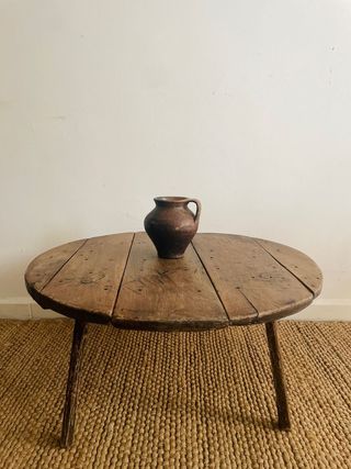 Antigua mesa de centro principio 1900