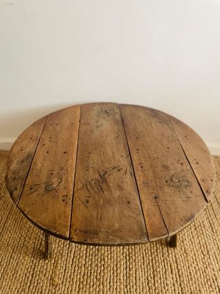 Antigua mesa de centro principio 1900
