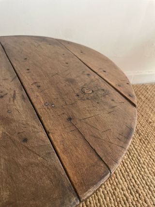 Antigua mesa de centro principio 1900