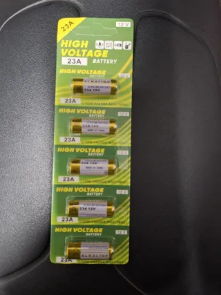 Pilas 23A 12V Alcalinas (Pack 5)
