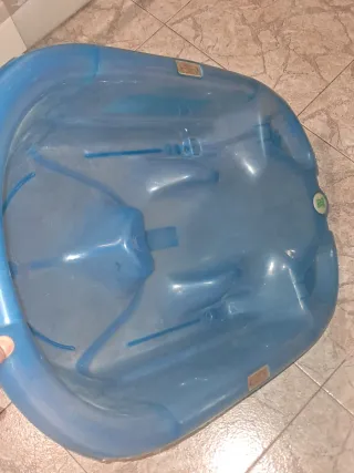 Bañera para bebé azul