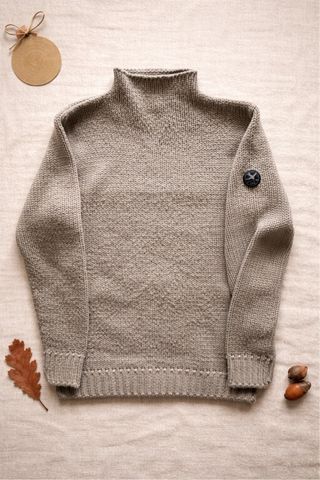 Maglione collo alto pesante