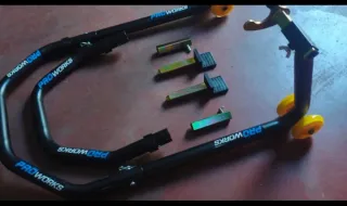 🆕Caballete 2-en-1 para Moto. Delantero y trasero