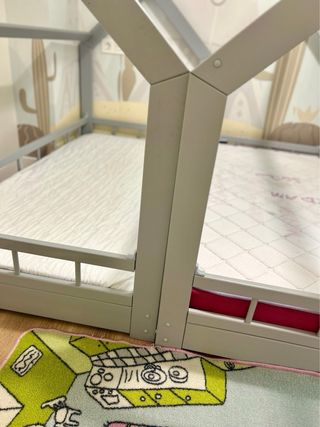 Camas infantiles tipo casita (2 unidades)