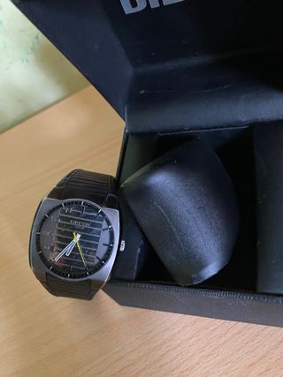 Reloj Diesel Negro y Plateado