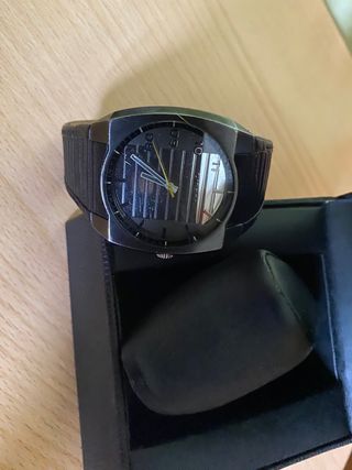 Reloj Diesel Negro y Plateado