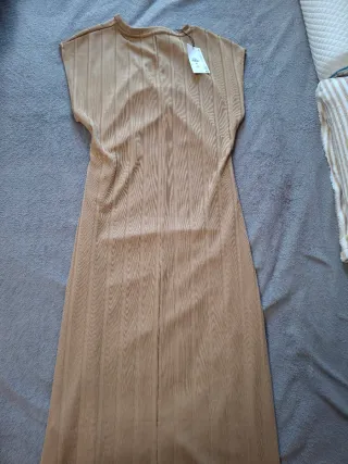 Vestido premamá beige talla única