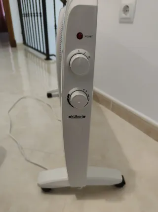 Radiador eléctrico blanco