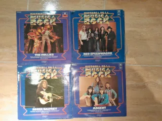 Lote número 14: 3 Vinilos Historia Música Rock