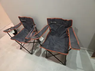 Pareja Sillas Plegables Quechua