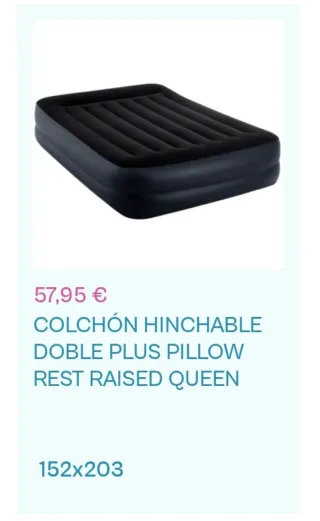 Colchón Hinchable Intex Doble