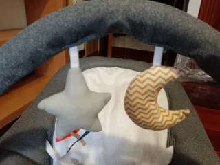 Hamaca bebé Vertbaudet gris