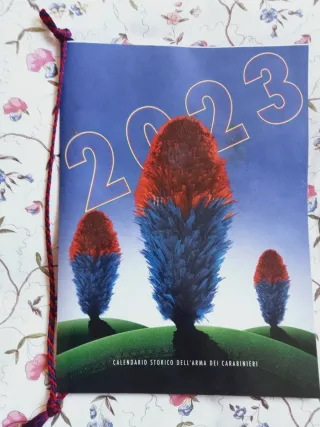 7 Calendari Arma dei Carabinieri Vintage